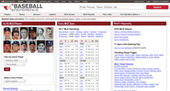 Desktop Screenshot of baseball-reference.com