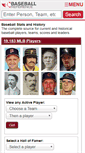 Mobile Screenshot of baseball-reference.com